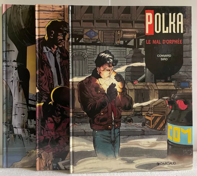 Lot Bd - Polka - Tome 1 2 3 - Eo Dargaud - Convard Siro - Polar Thriller - 3D