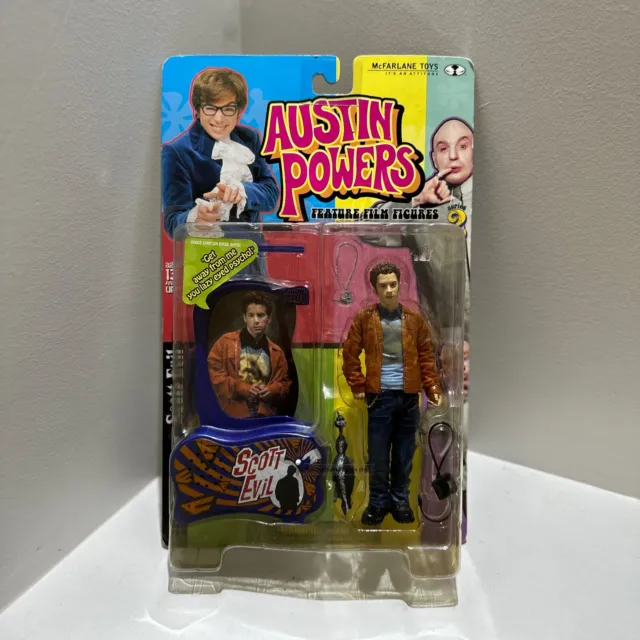 McFarlane Toys - Austin Powers Series 2 - SCOTT EVIL Figure 1999 (Blurry Shirt)