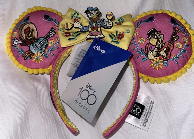 Disney Parks Donald Duck The Three Caballeros Ear Headband Disney100 Celebration