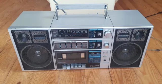 boombox ghettoblaster SANYO C30 LECTEUR K7 Tape