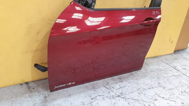 BMW X1 E84 XDRIVE 18D 20i 2009-2012 COMPLETE FRONT LEFT DOOR IN RED A82 3