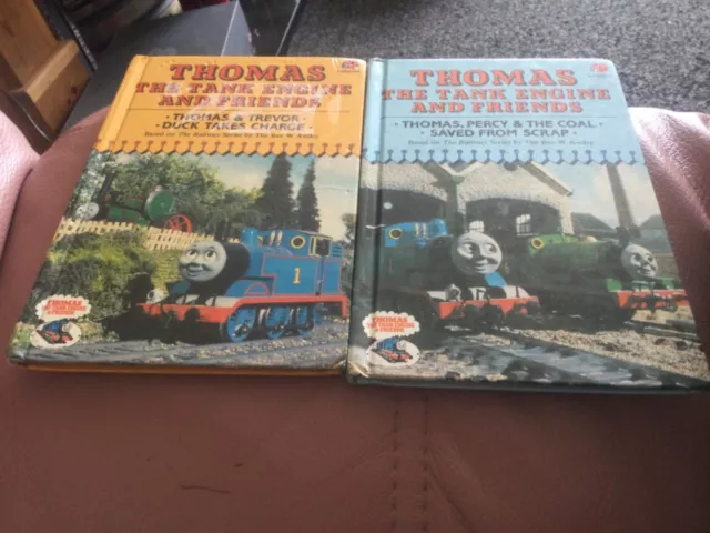 Ladybird: Vintage Thomas The Tank Engine And Friends x2 HB 1st Editions (1986)