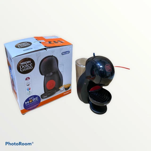 DE'LONGHI DOLCE GUSTO Piccolo Coffee Machine EDG210, Black/Red PARTS £