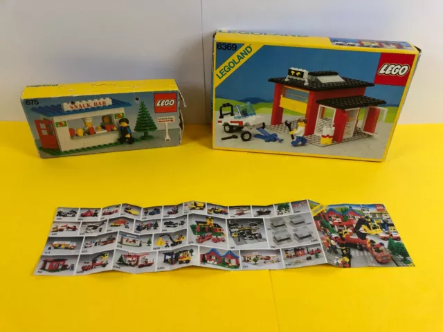 LEGO Vintage Classic Town Bundle Job Lot 386 6359 6373 6361 Empty Boxes  Sleeves