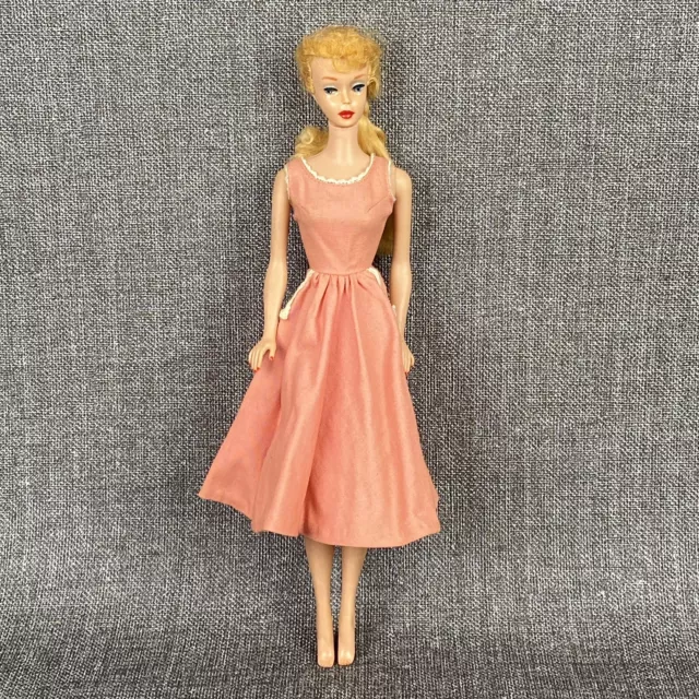 Vintage BARBIE Original #5, Blonde Ponytail Doll (READ)