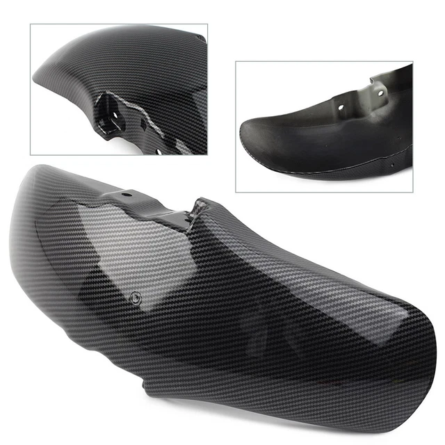 Carbonio Parafango Anteriore Triumph 765RS Street Tripla & Velocità 2018 + Twill