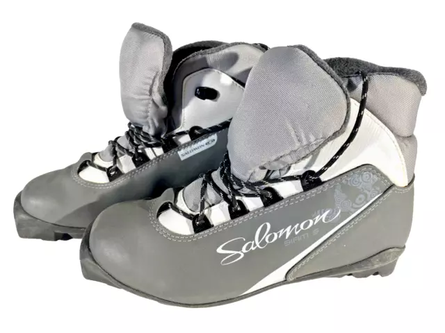 Salomon Nordic Cross Country Ski Boots Size EU38 2/3 US7 SNS Profil