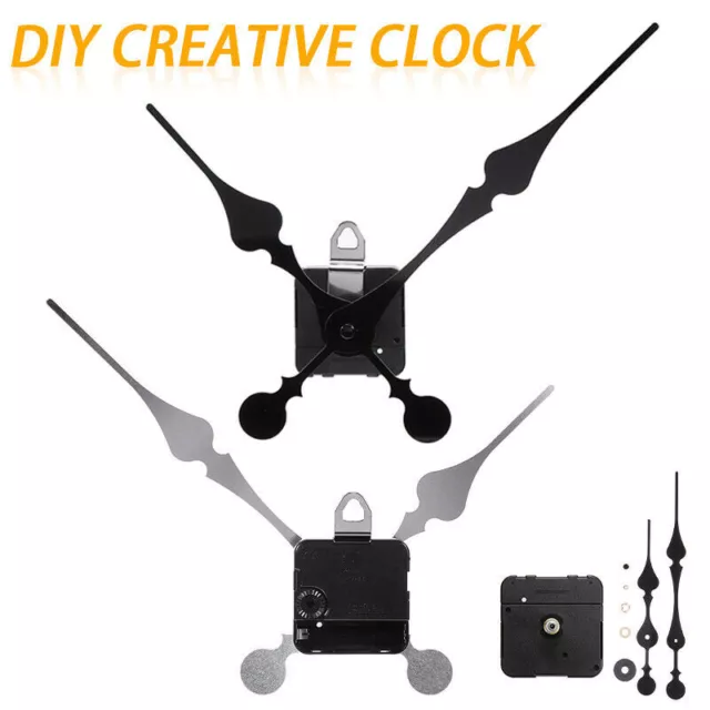 DIY Long Axis Large Torque Wall Clock Movement Mechanism Metal Clock Hand NEW