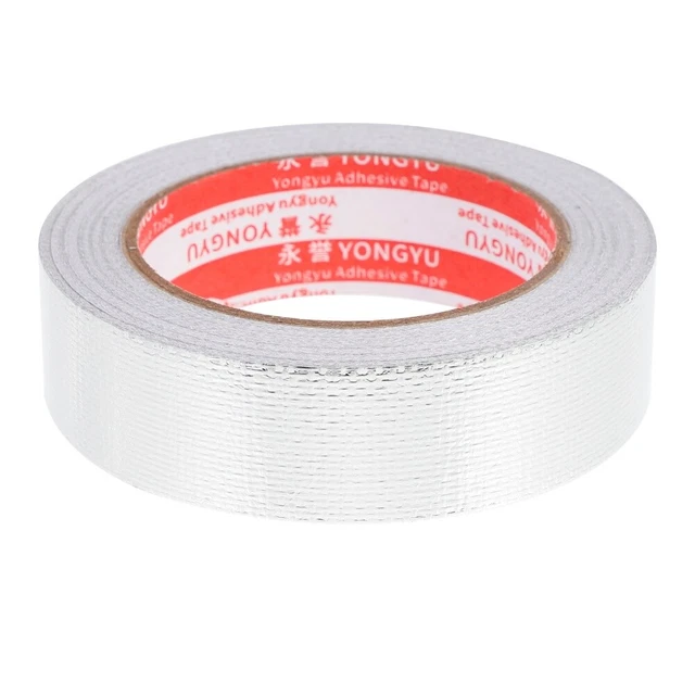 1 rollo canales resistentes al calor reparación de tuberías aislamiento cinta de aluminio
