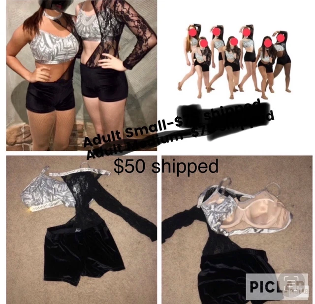 Custom Dance Costume Adult Small Jazz Contemporary