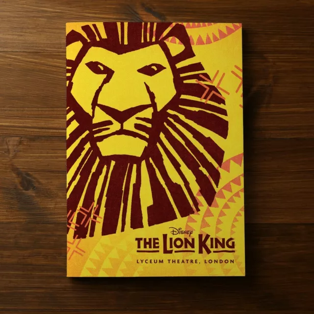 The Lion King Musical Theatre Programme | Lyceum Theatre London | 2022/23