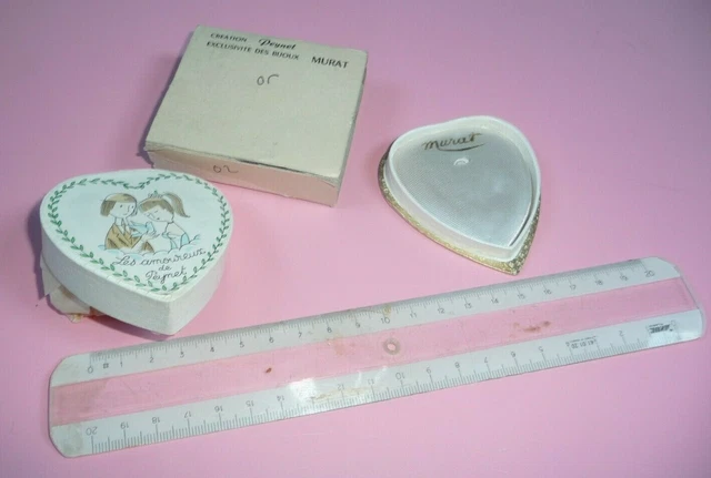 Boîte écrin à Bague Vintage Les Amoureux De Peynet – MURAT – Pour Bijou