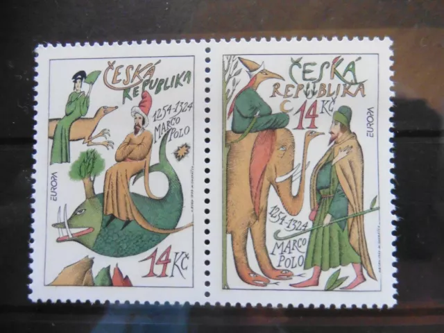 Europa Cept 1994; Tschechische Rep.; Entdeckungen; Satz-Zdr; postfrisch**;s.Scan
