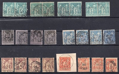 28532 France Classiques Sage n° 105 YT Cote 55 € 