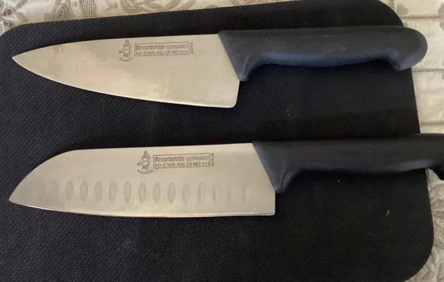 messermeister chef knife No Stain X55 CR MO V14 5010-7K &5024-6