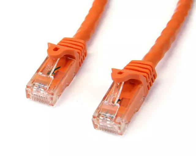 N6PATCH75OR Startech Naranja Gigabit Snagless RJ45 UTP Cat6 Parche Cable 22.86m