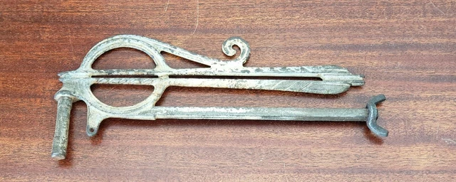 Vintage Antique Mounted Curtain Rod Holder Architectural Hardware