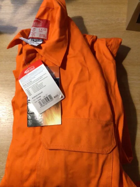 Biz Weld Flame Retardant Bizweld Welders Coverall Boiler suit Portwest BIZ1