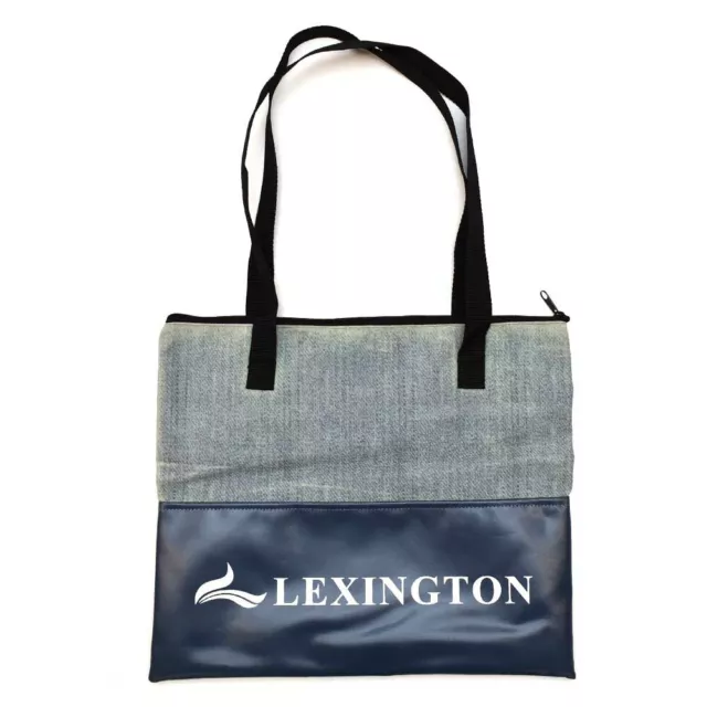 Lexington Pontoon Boat Manual Tote Bag | 33rd Strike Group Green Blue