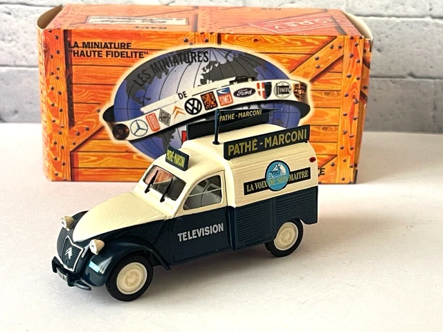 Norev Hachette Citroën 2cv 6 RCL Football 1970 – 1:43 – Jaune Et Rouge – Avec Blister