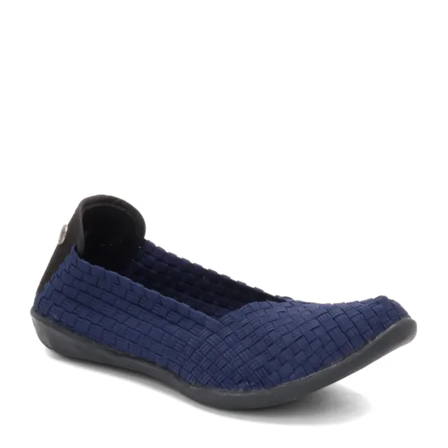 Women's Bernie Mev, Catwalk Slip-On CATWALK NAVY Navy Fabric