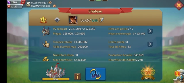 Compte Lord Mobile à Vendre - Prix à Discuter - Compte Neuf, Plateforme PC