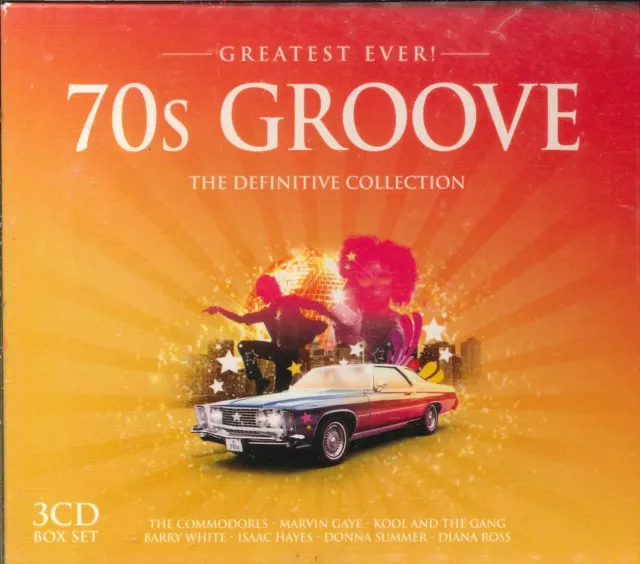 GREATEST EVER! 70s GROOVE - THE DEFINITIVE COLLECTION  3CD Box-Set