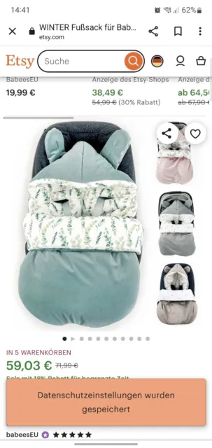 Fußsack Von Etsy Für Maxi Cosi