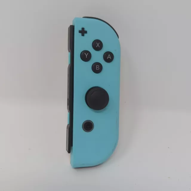 Genuine Nintendo Switch Animal Crossing Right Side Light Blue Joy Con Controller