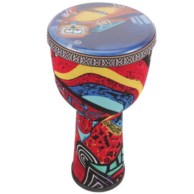 Colorful Practice Drum Beginner African Hand Drum African Percussion Drum