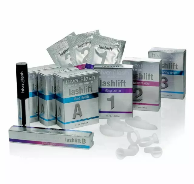 Hive of Beauty Wimpernhebesystem - KOMPLETTES KIT - Alle verkauften Artikel - Made in UK