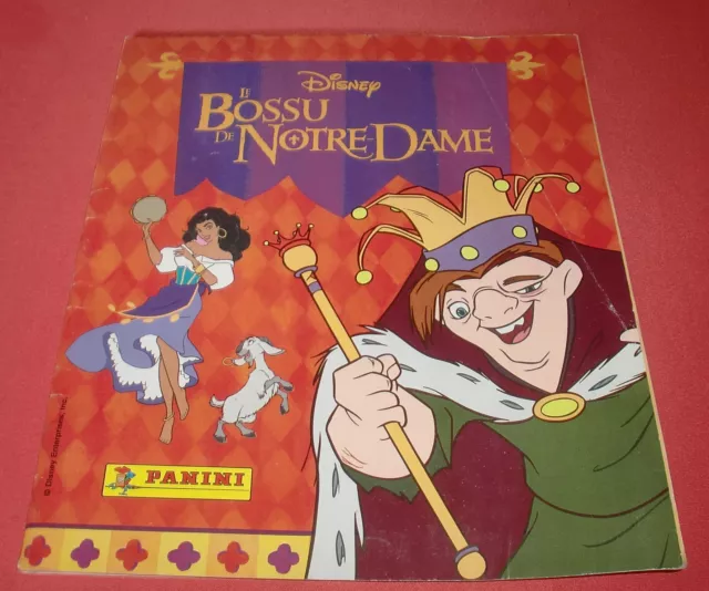 Magazine Album Panini Le Bossu de Notre Dame [Non Complet] Walt Disney * JRF*