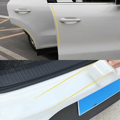 Replacement Auto Car Door Plate Bumper Sill Scuff Cover Anti Scratch Sticker 3M