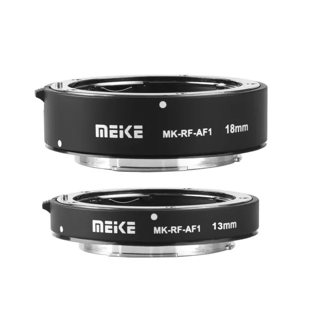 Meike MK-RF-AF1 Metal Auto Focus Macro Extension Tube Ring 13/18mm Canon EOS