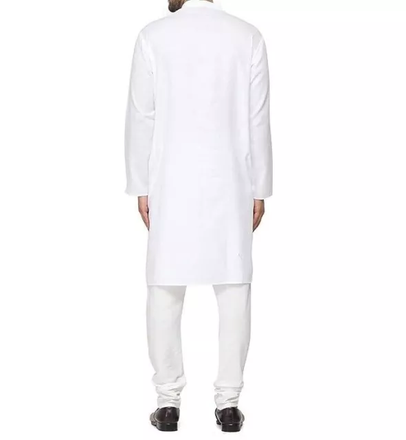 Kurta Mens Party Eid Pajama Wear Traditional Muslim Ethnic Dress Panjabi Indian 2