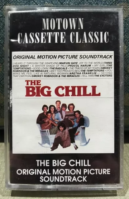 BIG CHILL Movie Soundtrack OST Cassette Tape Marvin Gaye Temptations Motown 1983