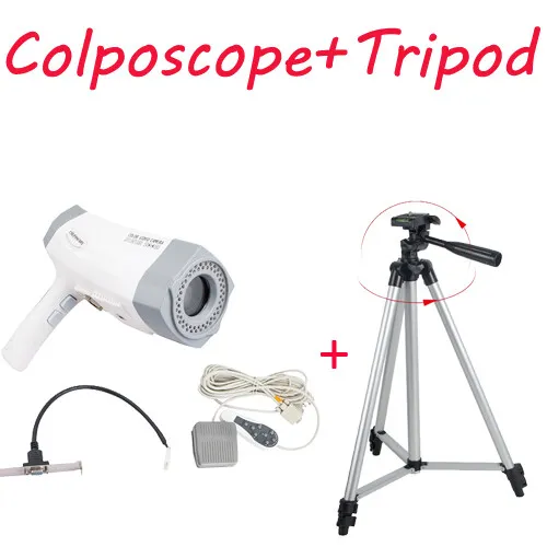 New Medical Video Digital Electronic Colposcope 480,000 Pixels&Software+Tripod