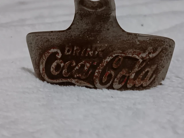 Vintage Coca Cola Cast Iron Wall Mount Bottle Opener Starr X 1925 Brown Co