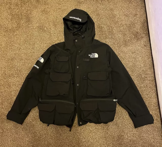 Supreme X The North Face Cargo Jacket Black Small SS20 TNF