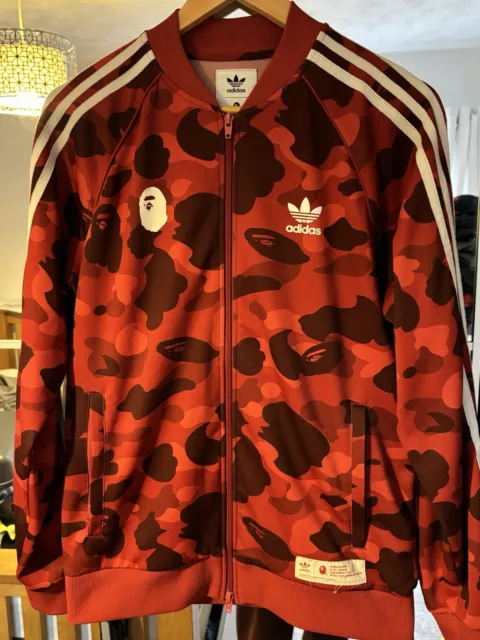 Adidas bathing ape jacket deals