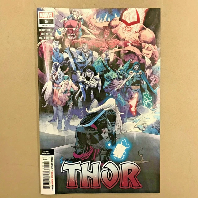 THOR 5 2nd Printing VARIANT Donny Cates Nic Klein Marvel Comics GALACTUS HOT