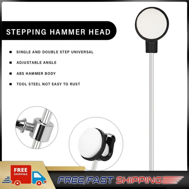 Drum Pedal Beater Mallet Musical Drum Hammer Head Percussion Instrument Parts