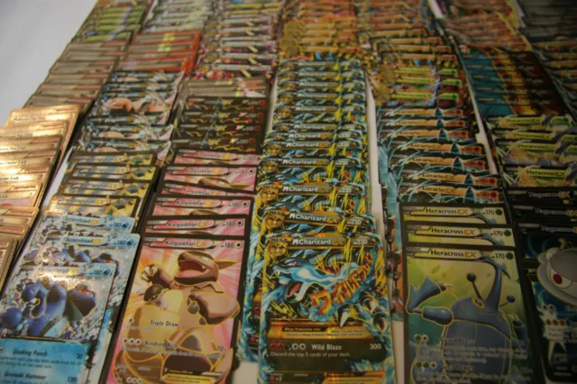 Pokemon TCG Assorted Cards - Mega EX / Holo / Rare / Rainbow Rare | Mint Card