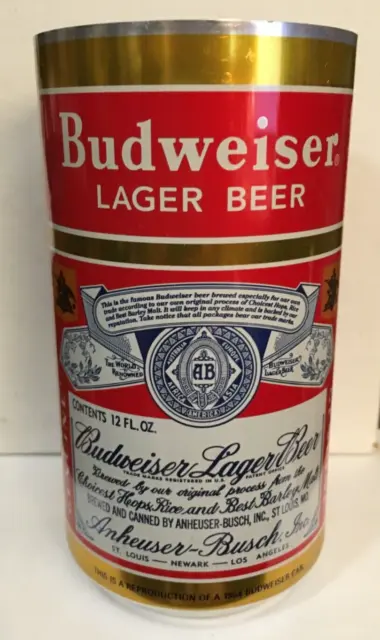 Budweiser Beer - Qa Color Standards Test Can For 1954 Reproduction Can - 2005