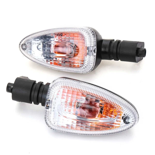 Luz intermitente para motocicleta, lámpara ámbar de señal de giro para BMW F650GS 650 F800R