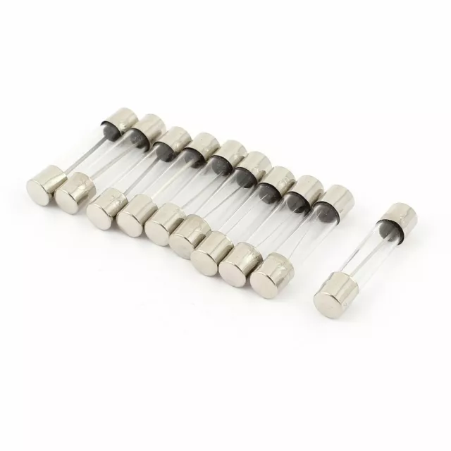 10 Pièces 250V 20A 20Amp Coup Rapide Fusibles Verre Tubes 6mm x 30mm