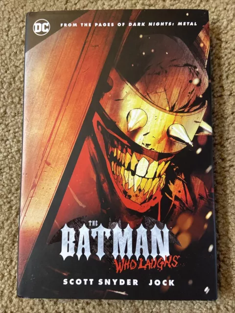 The Batman Who Laughs HC Hardcover First Printing Scott Snyder Jock DC Comics