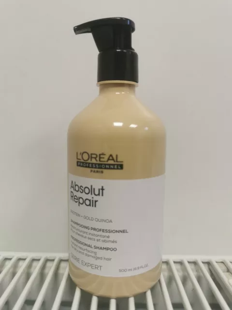 Loreal Serie Expert Absolut Repair Lipidium Shampoo Mit Spender, 500ml