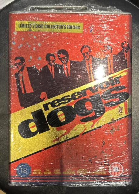 Reservoir Dogs Limited 2 Disc Collector's Edition DVD NEW SEALED TIN DVD