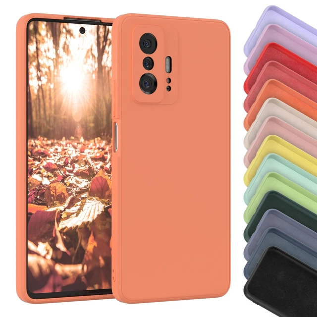 EAZY CASE für Xiaomi 11T / 11T Pro 5G Schutzhülle Silikon TPU Bumper Cover Matt